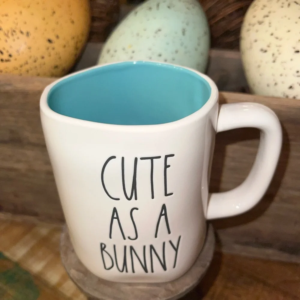 Rae Dunn CUTE AS A BUNNY mug. NWT. - Picture 4 of 4